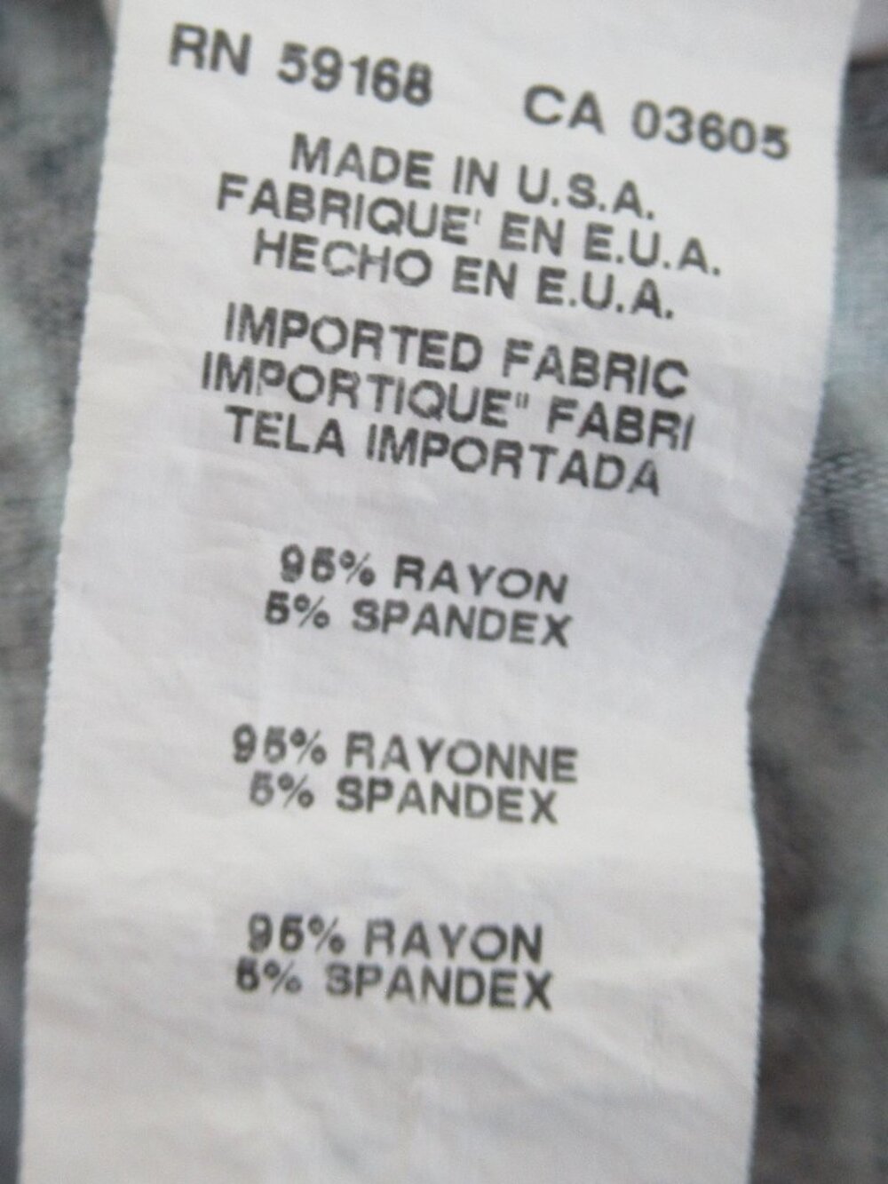 Karen Kane Maxi Summer Dress Size Small Lake Print Stretch, Multicolor - Picture 7 of 7